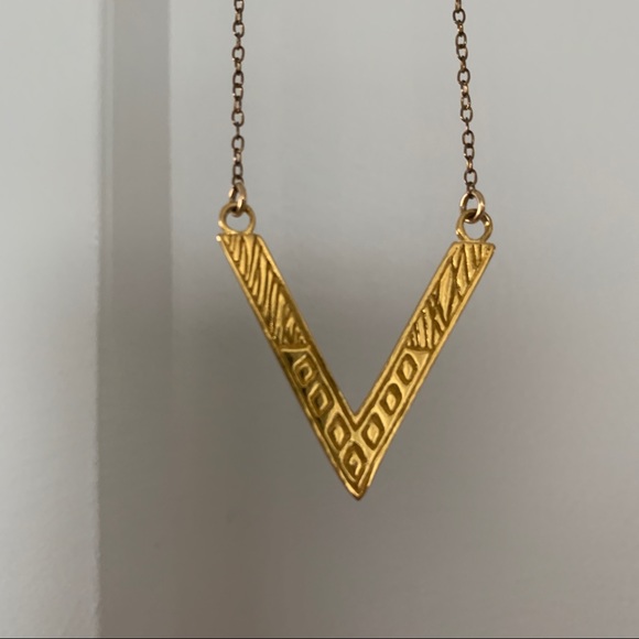 Nordstrom Gold Necklace - Picture 1 of 3
